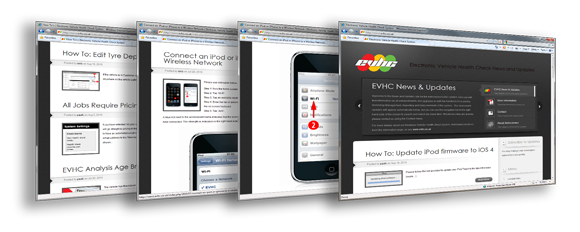 Electronic Vehicle Health Check News and Support Website